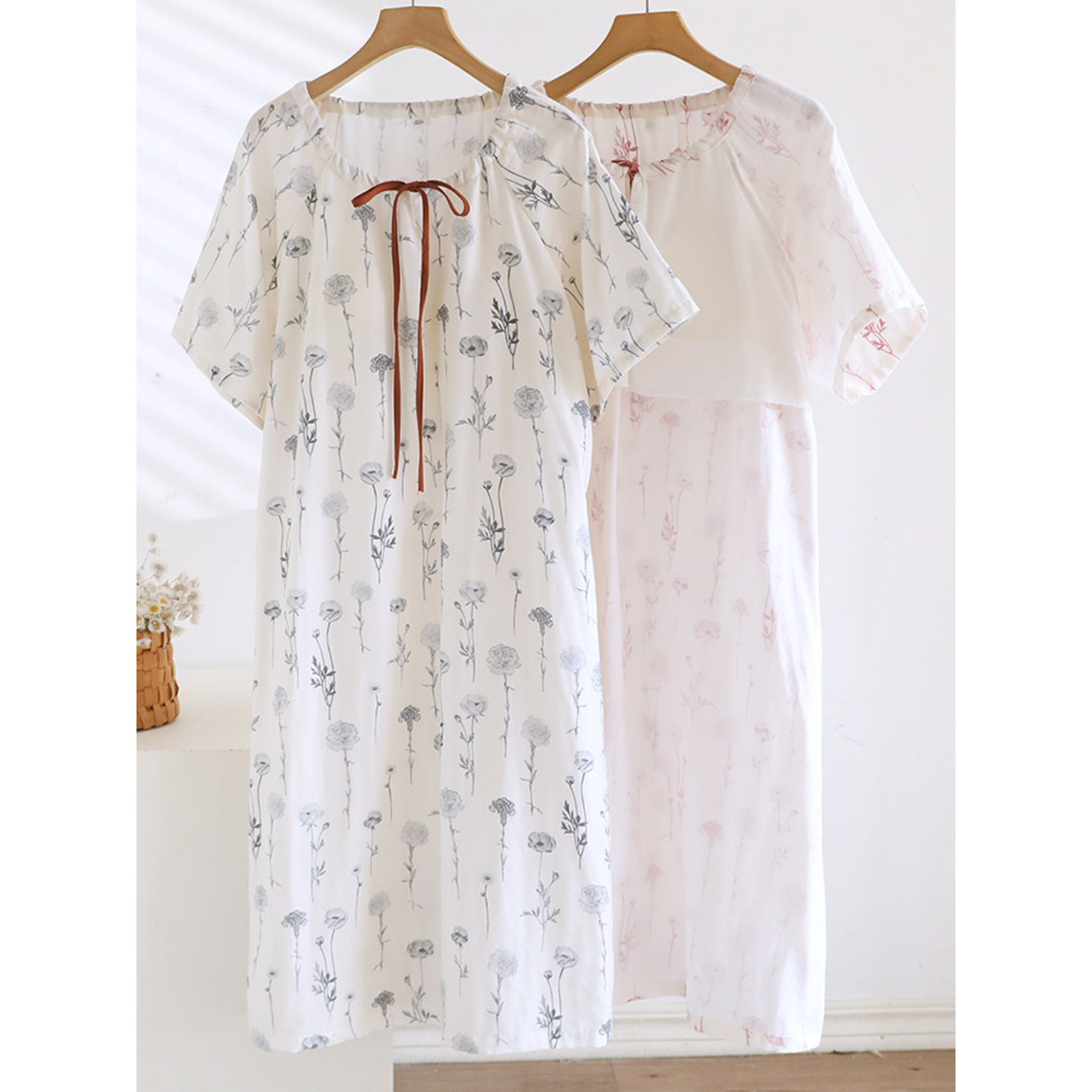 1-Piece Women‘s Nightgown, Cas - Midi Skirt Floral avis et prix
