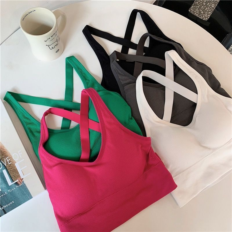 Sexy Sports Bra Yoga Bra Fitne - Bralette Triangle Set avis et prix