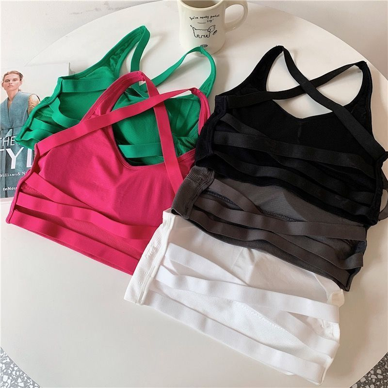 Sexy Sports Bra Yoga Bra Fitne - Bralette Triangle Set avis et prix