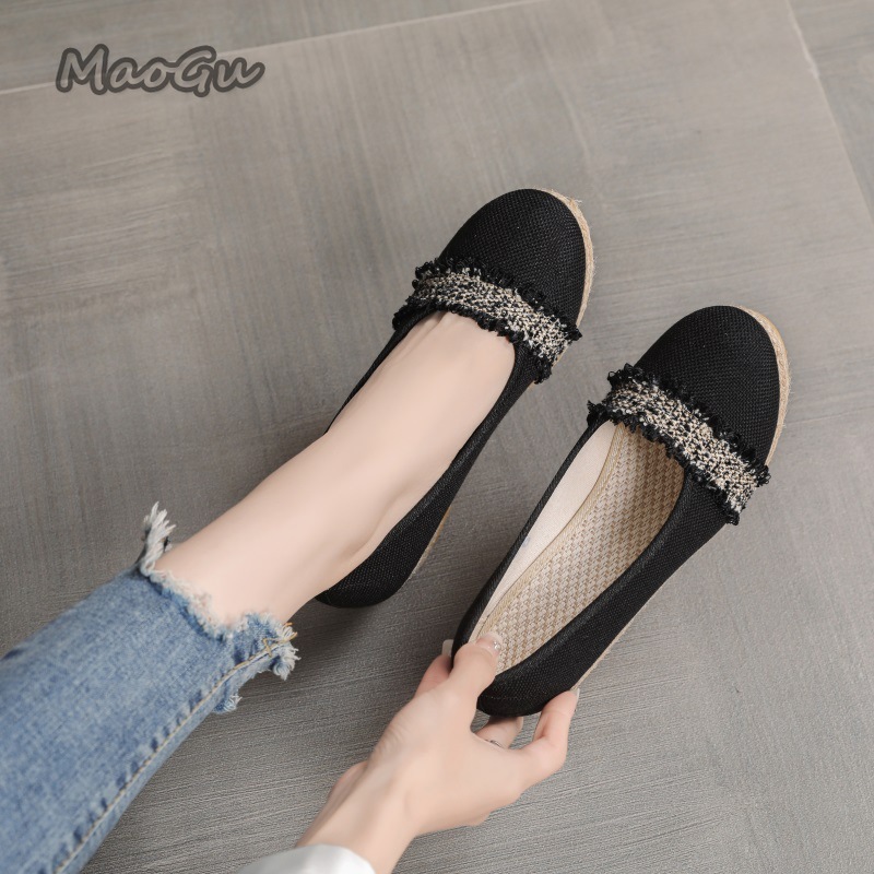 Women's Espadrille Wedges Shoe - Wedge Espadrille Women avis et prix