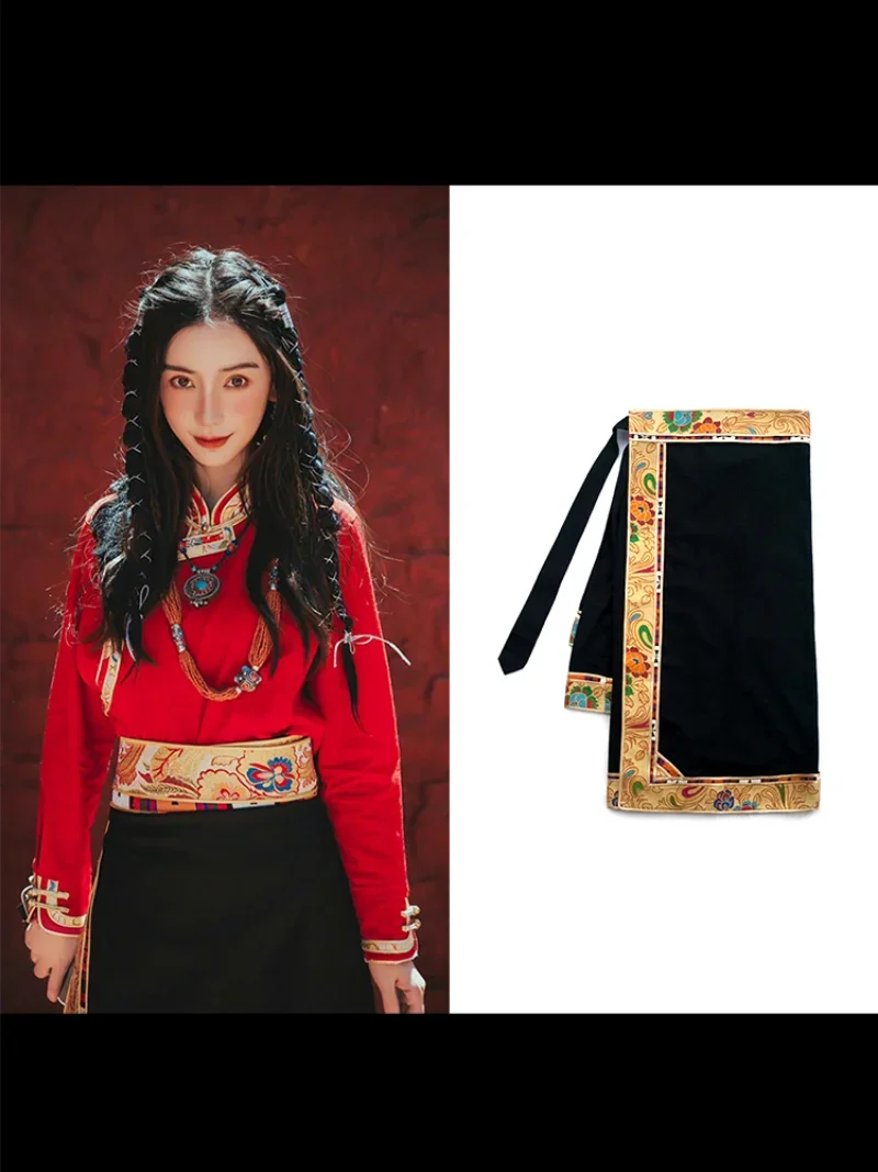 Traditional Tibetan Dress Wrap - Linen Dress Wrap avis et prix