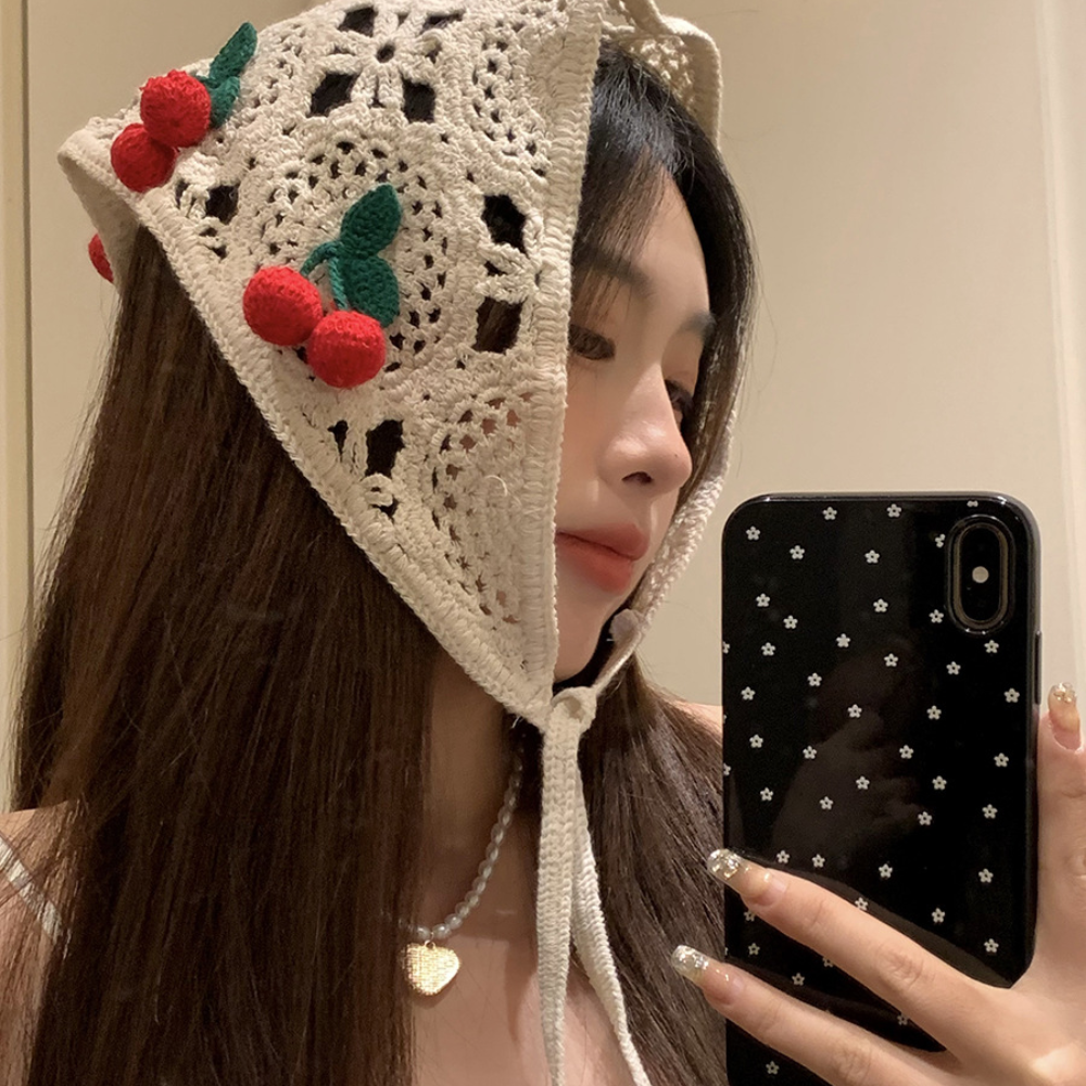 Knitted Triangle Headband Cute - Headband Summer Knit avis et prix