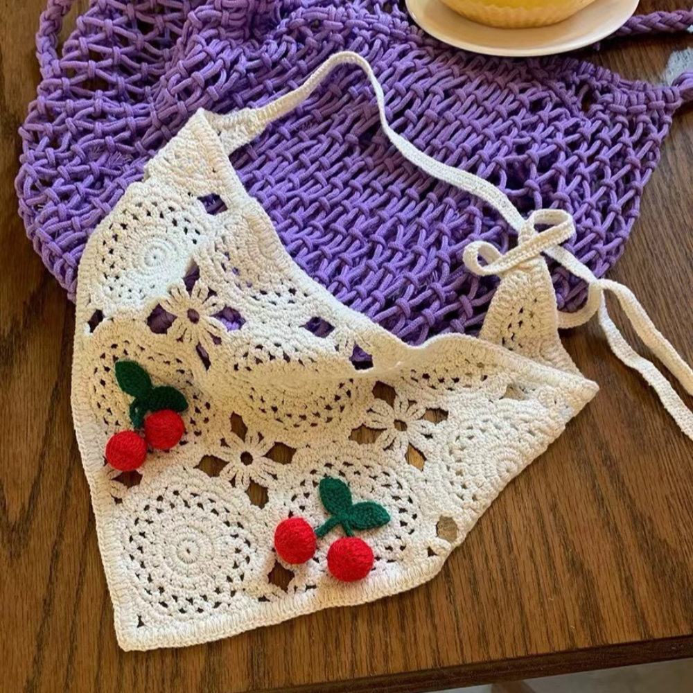 Knitted Triangle Headband Cute - Headband Summer Knit avis et prix