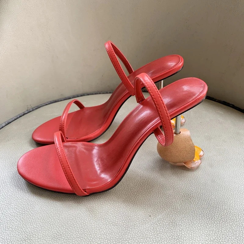 Summer Strappy Sandals Open To - Sandal Strappy Heeled avis et prix