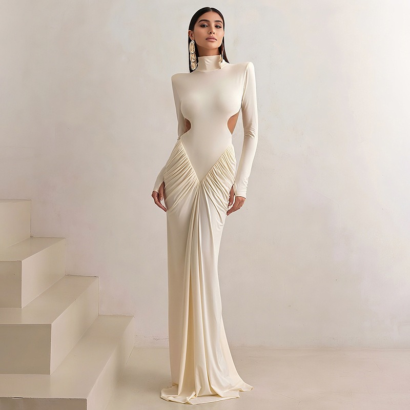 Women Backless Long Dress Turt - Maxi Dress Halter avis et prix