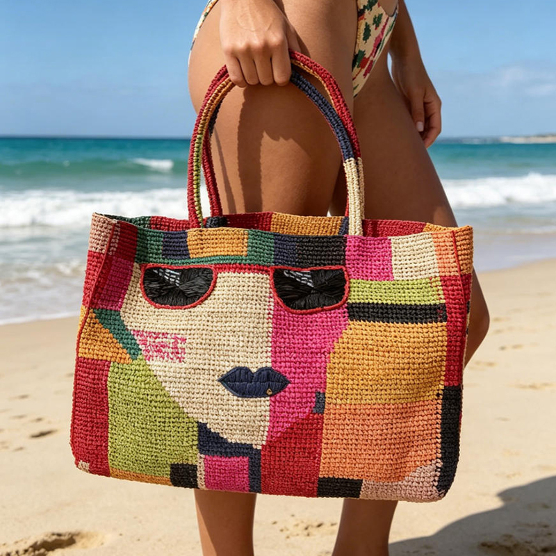 Summer Straw Shoulder Bag Wome - Crochet Bag Raffia avis et prix