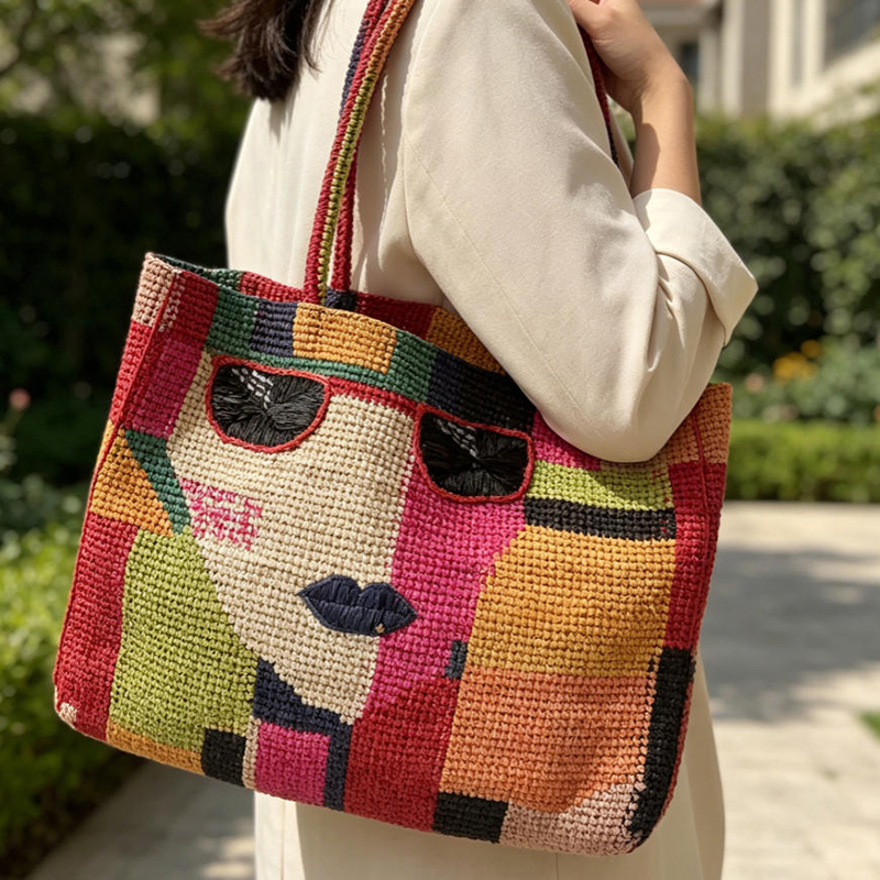 Summer Straw Shoulder Bag Wome - Crochet Bag Raffia avis et prix