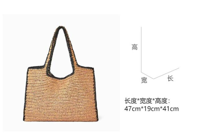 Straw Woven Tote Bags for Wome - Crochet Bag Raffia avis et prix