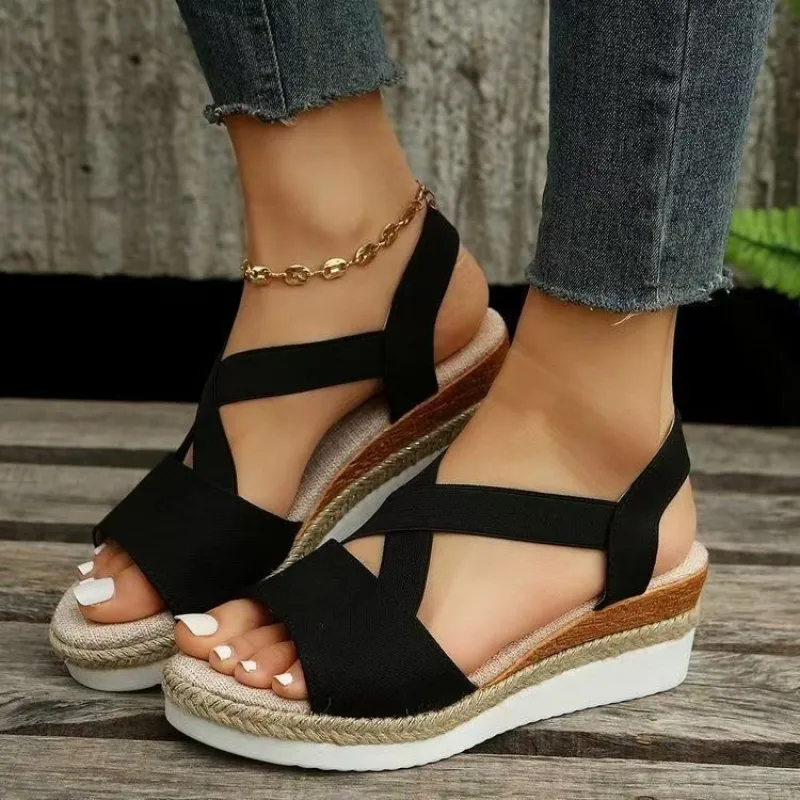 Women's Platform Wedge Sandals - Wedge Espadrille Women avis et prix