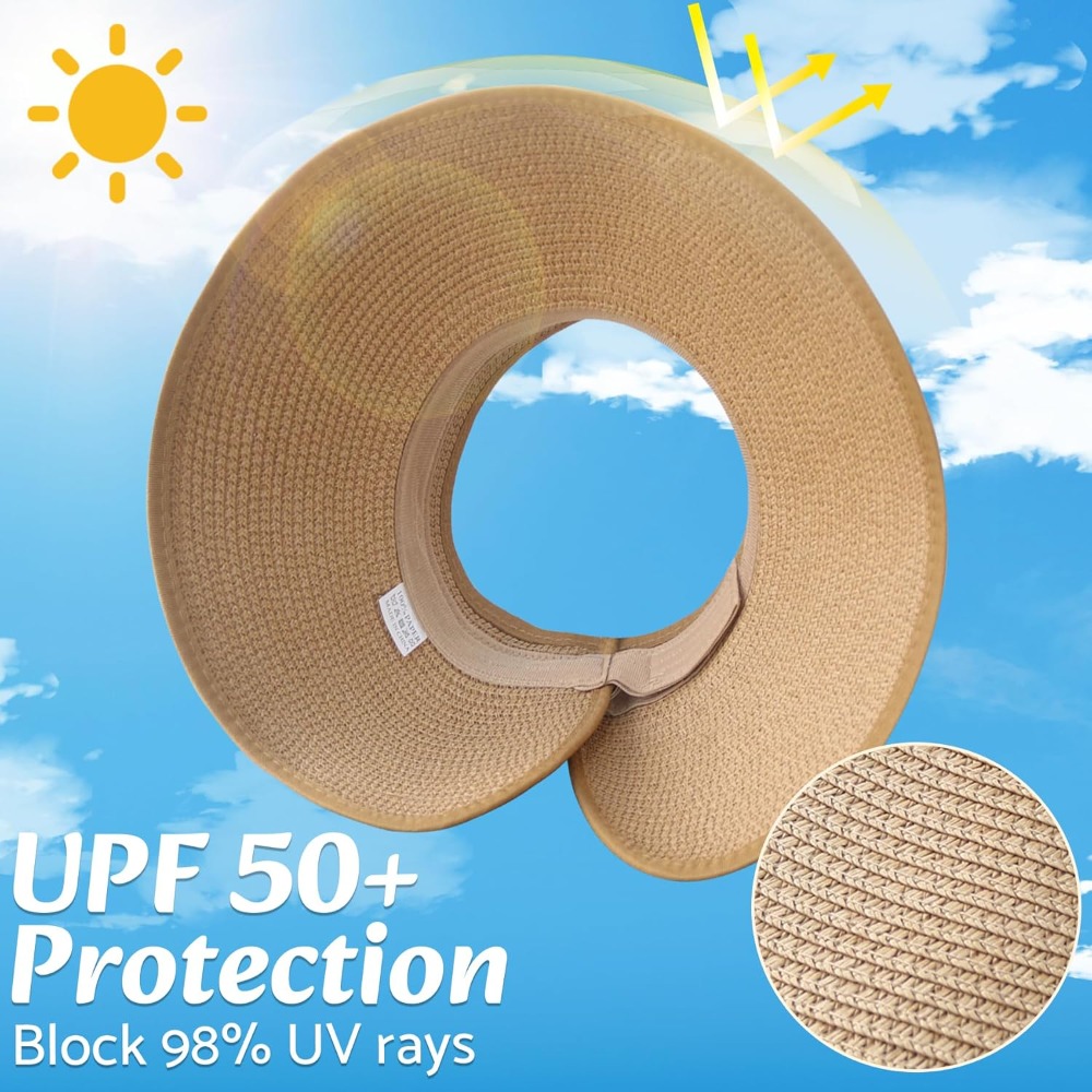 Women Wide Brim Straw Beach Ha - Hat Floppy Wide avis et prix