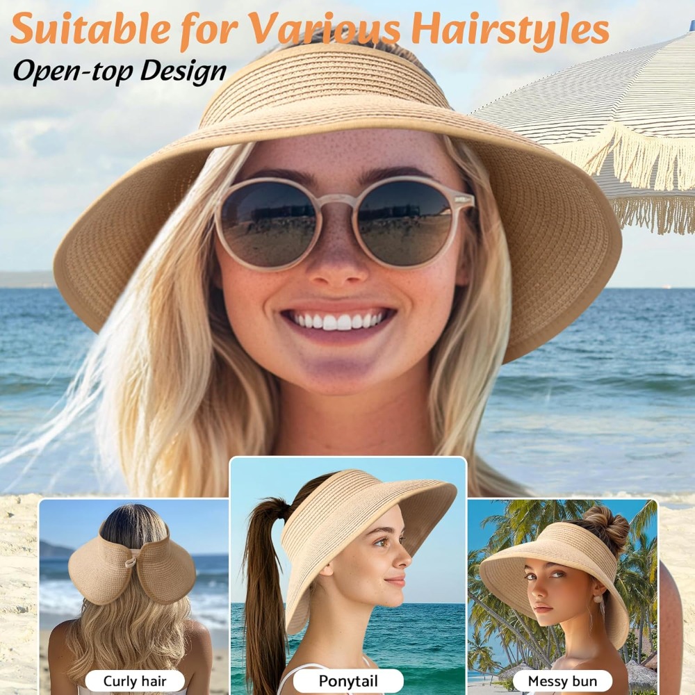 Women Wide Brim Straw Beach Ha - Hat Floppy Wide avis et prix