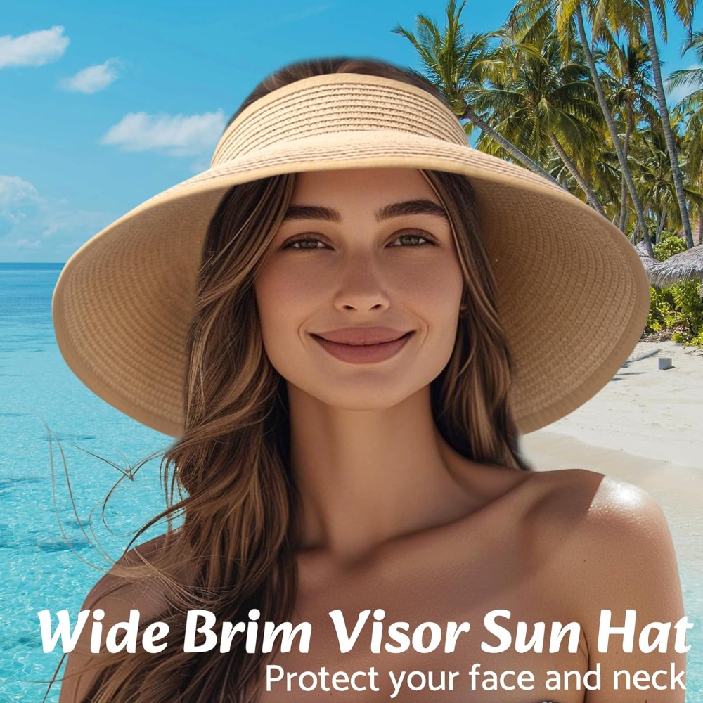 Women Wide Brim Straw Beach Ha - Hat Floppy Wide avis et prix