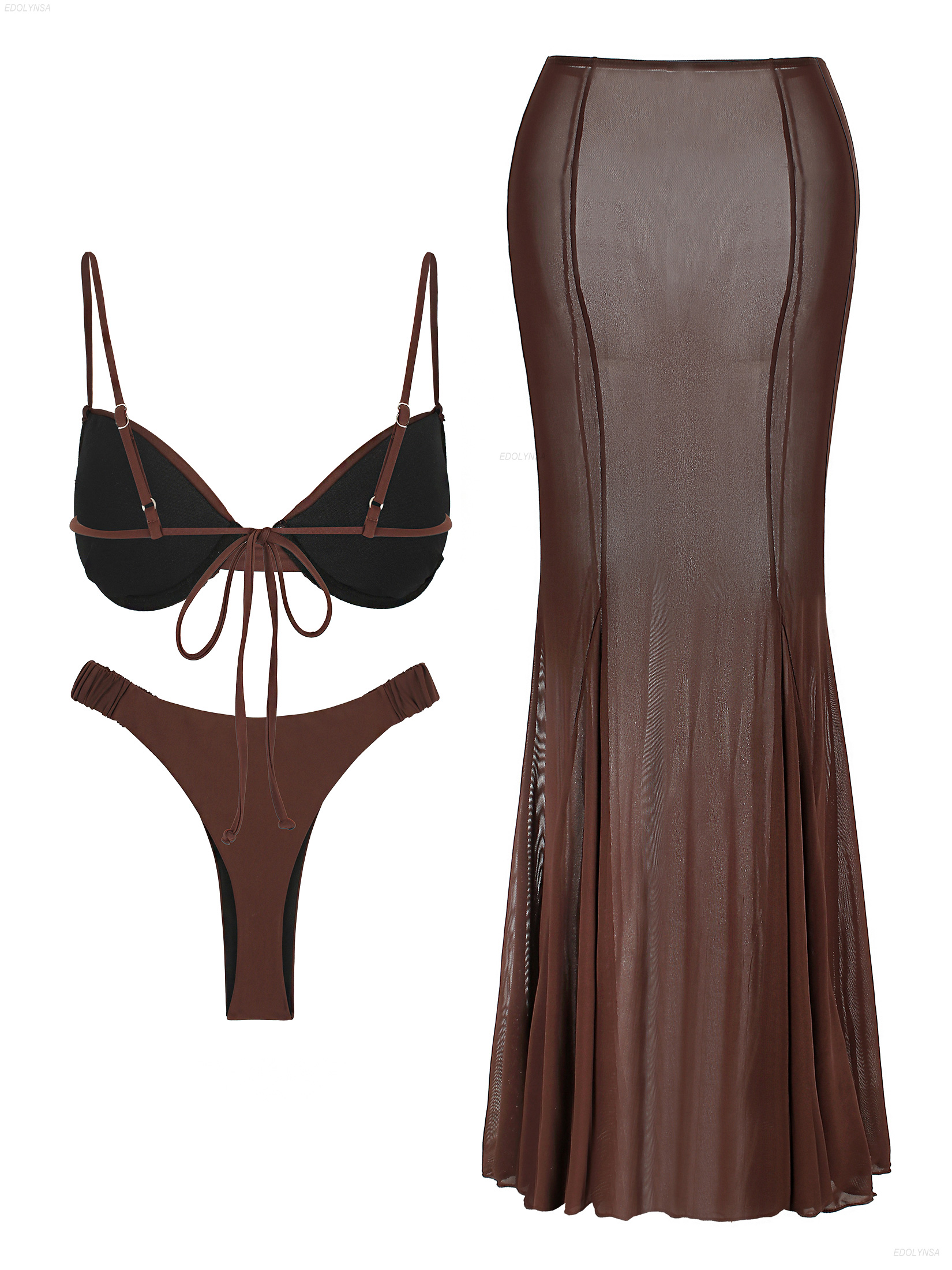 Ruched Bathing Suit with Cover - Swimsuit Bikini Ruched avis et prix