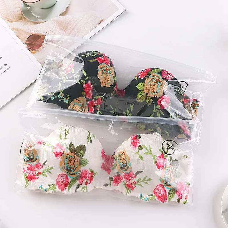 Women Sexy Floral Printed Bras - Bralette Triangle Set avis et prix