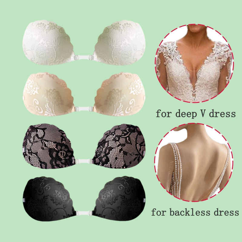 Lace Invisible Bra Backless St - Bralette Triangle Set avis et prix