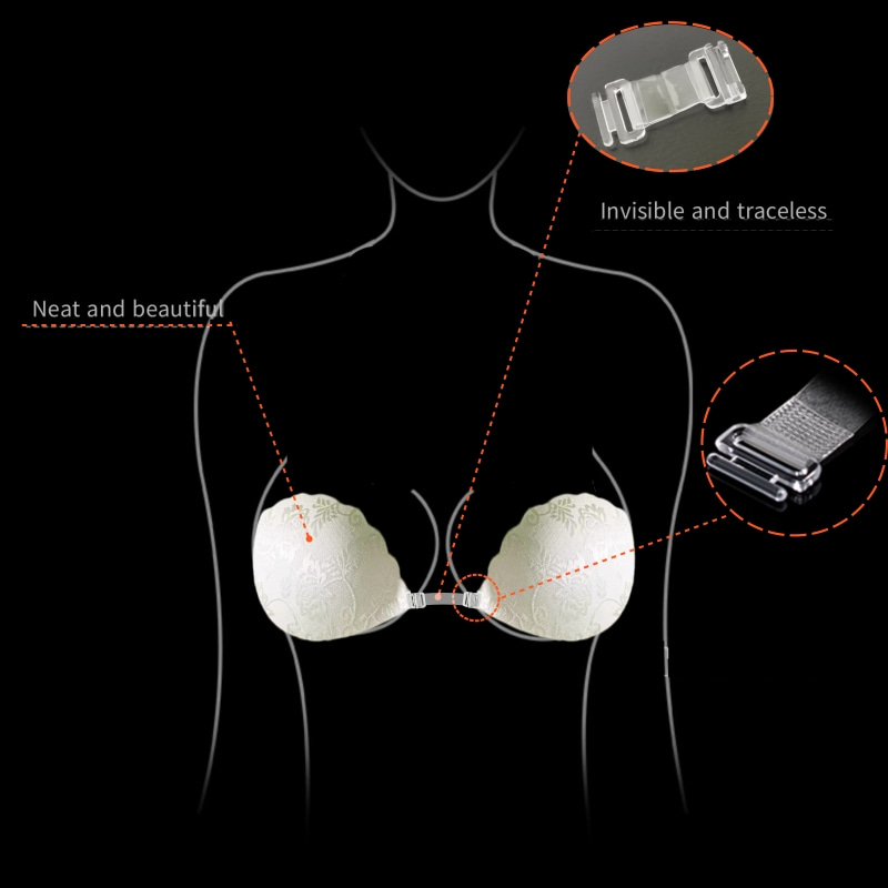 Lace Invisible Bra Backless St - Bralette Triangle Set avis et prix