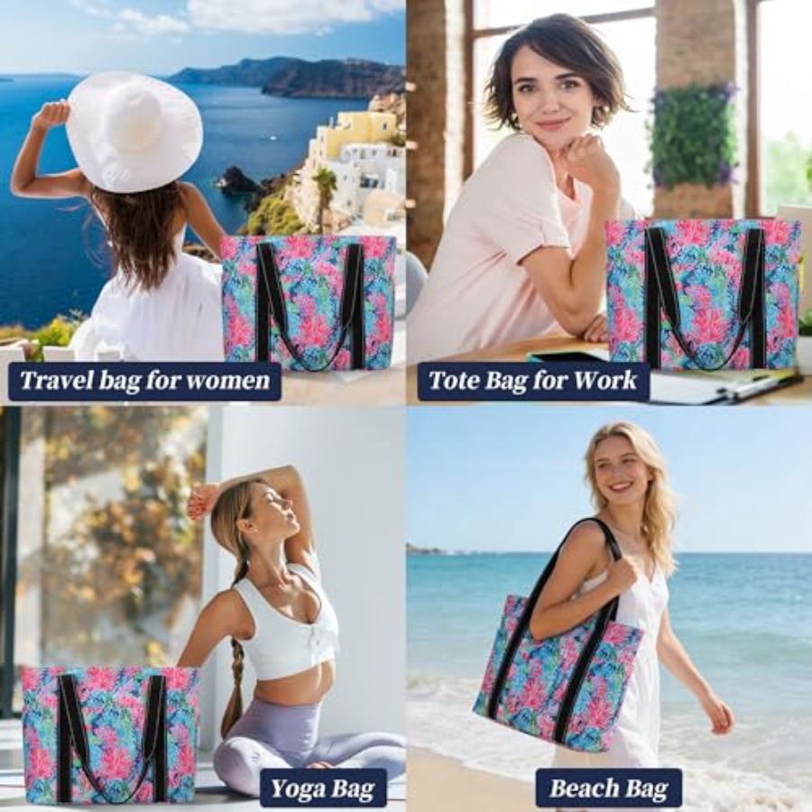 Tote Bag for Women with Laptop - Tote Bag Beach avis et prix