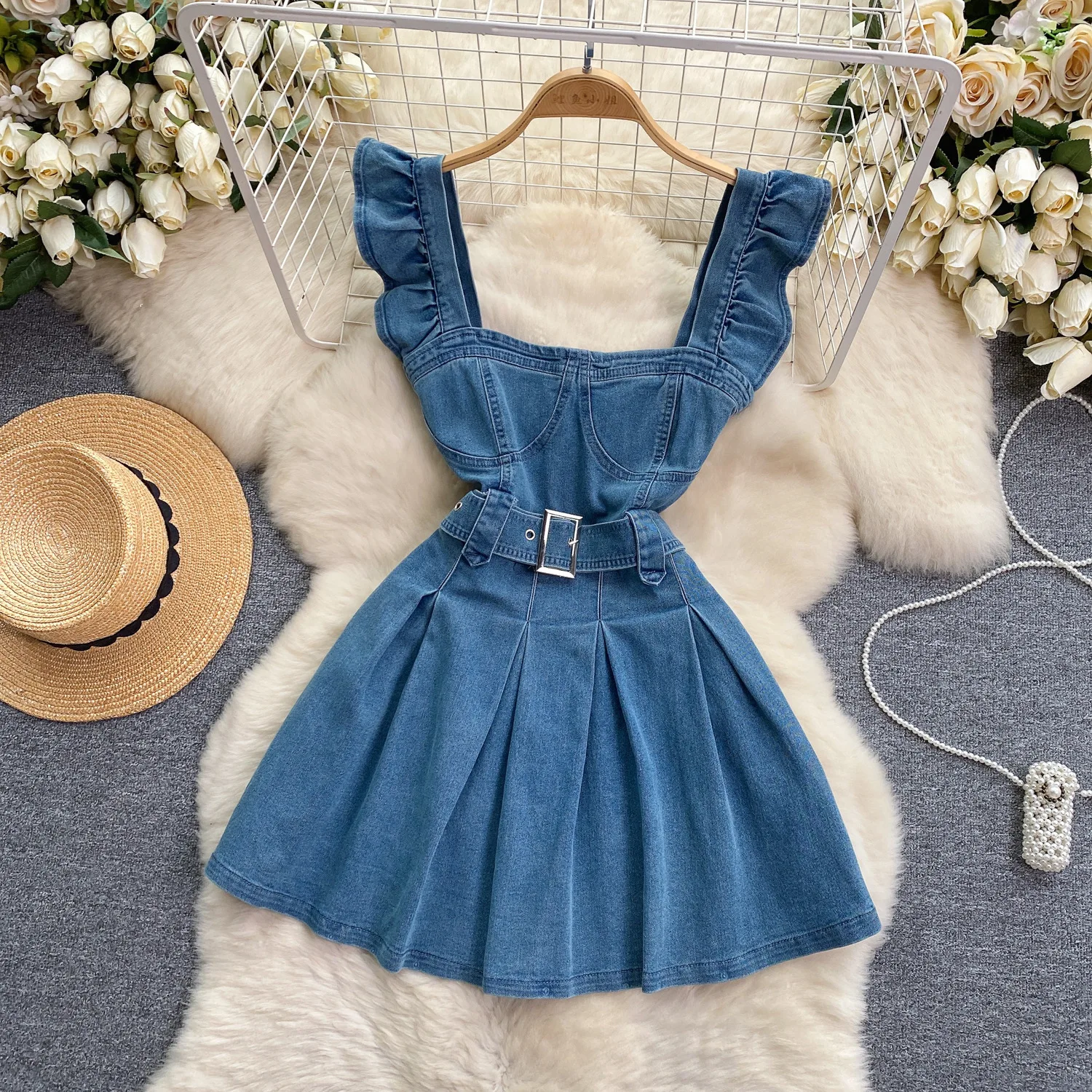 Korean Version of The College  - Maxi Dress Halter avis et prix