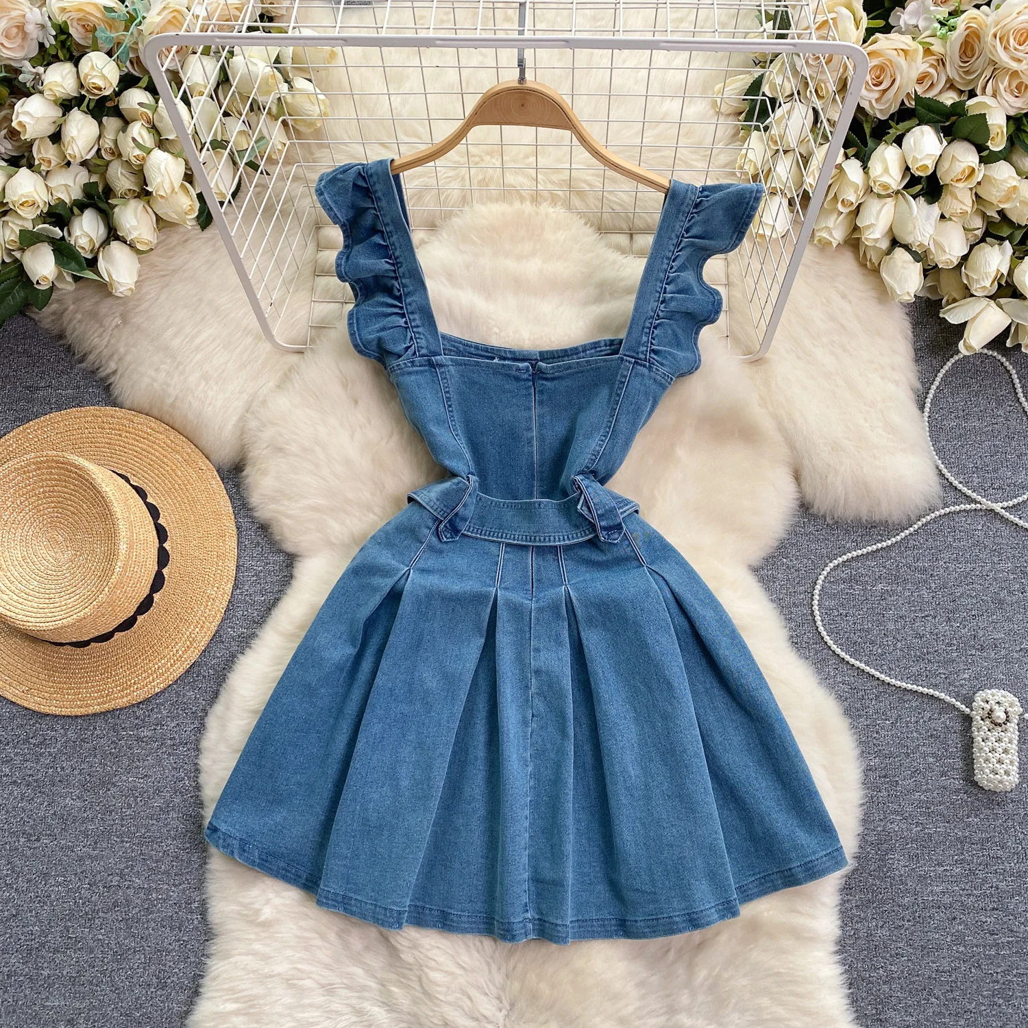 Korean Version of The College  - Maxi Dress Halter avis et prix