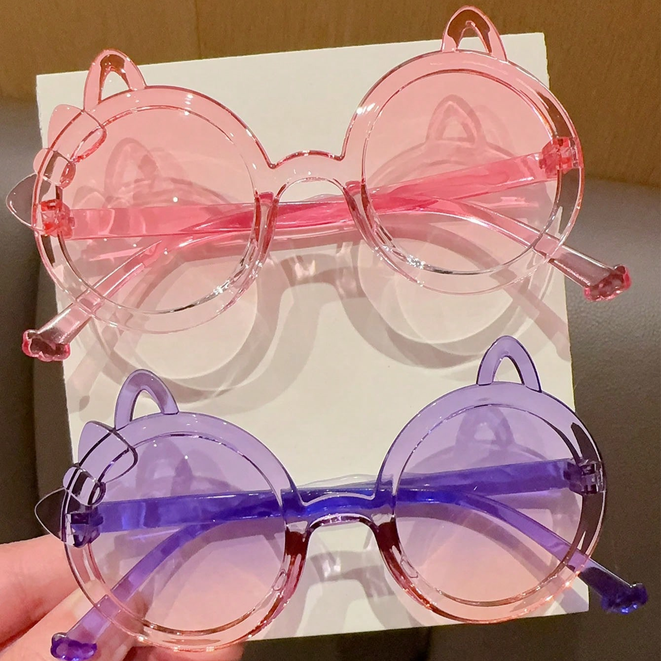 2/4Pcs 2025 Newest Cute Fashio - Sunglasses Cat Eye avis et prix