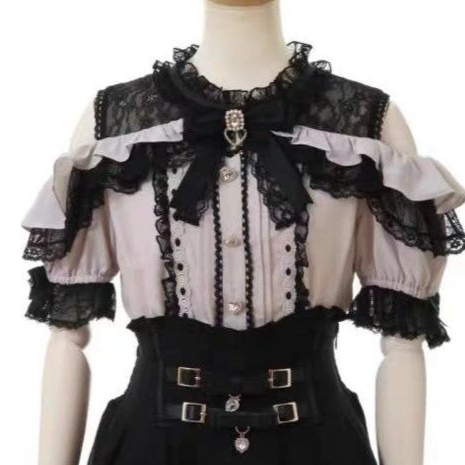 Sweet Cute Girls Short Sleeve  - Blouse Off Shoulder avis et prix