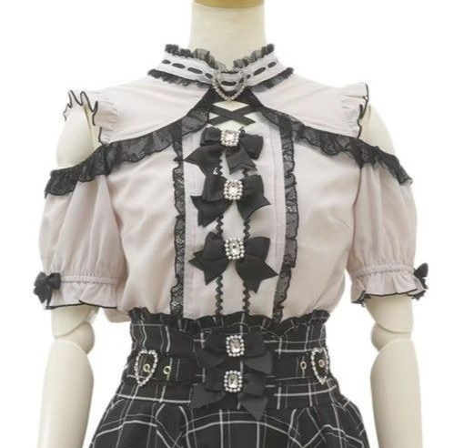 Sweet Cute Girls Short Sleeve  - Blouse Off Shoulder avis et prix