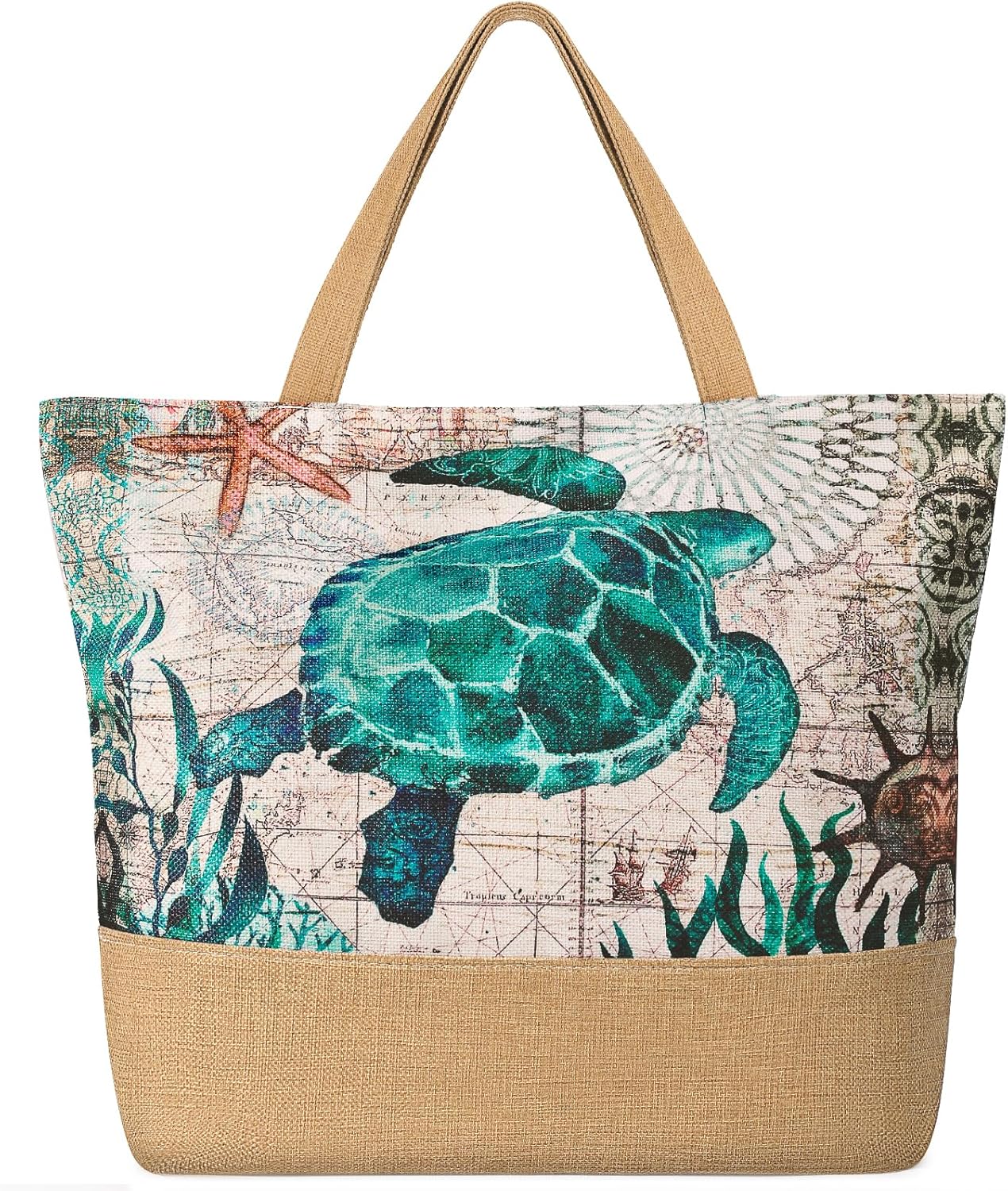 Large Beach Bag for Women with - Tote Bag Beach avis et prix