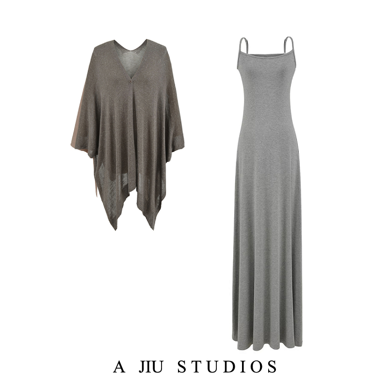 Elegant Slimming Knitted Linen - Linen Dress Wrap avis et prix
