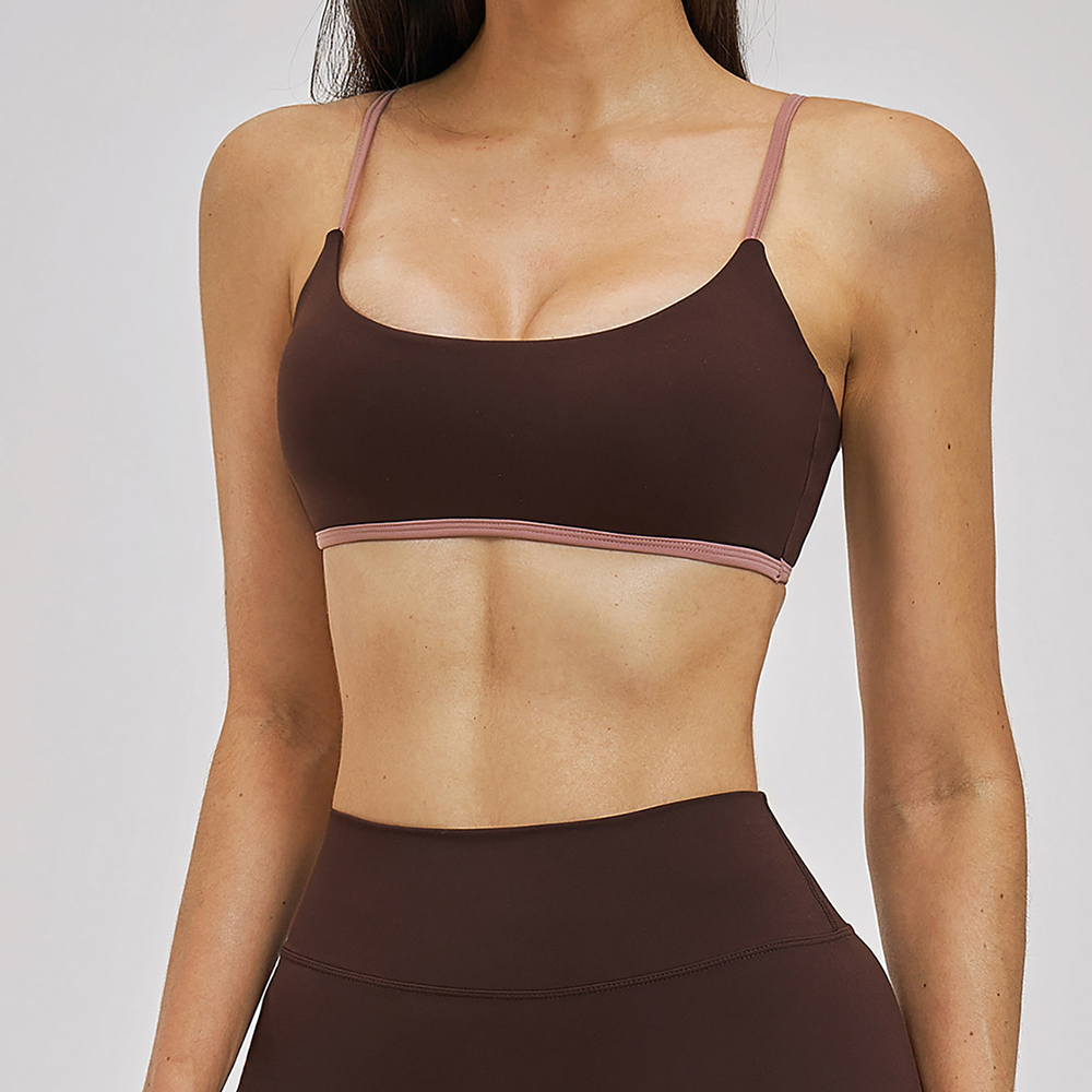 Sexy Women Sports Bra Push Up  - Bralette Triangle Set avis et prix