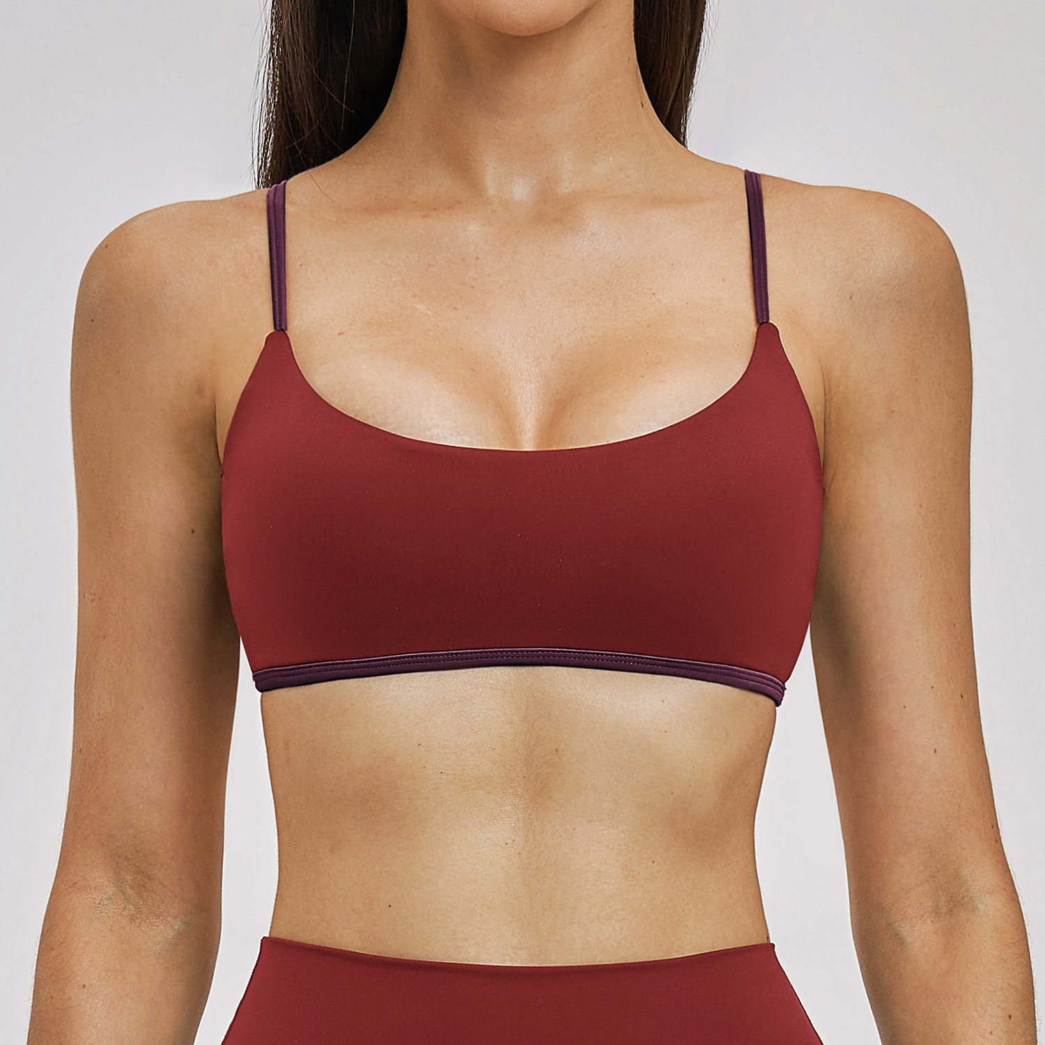Sexy Women Sports Bra Push Up  - Bralette Triangle Set avis et prix