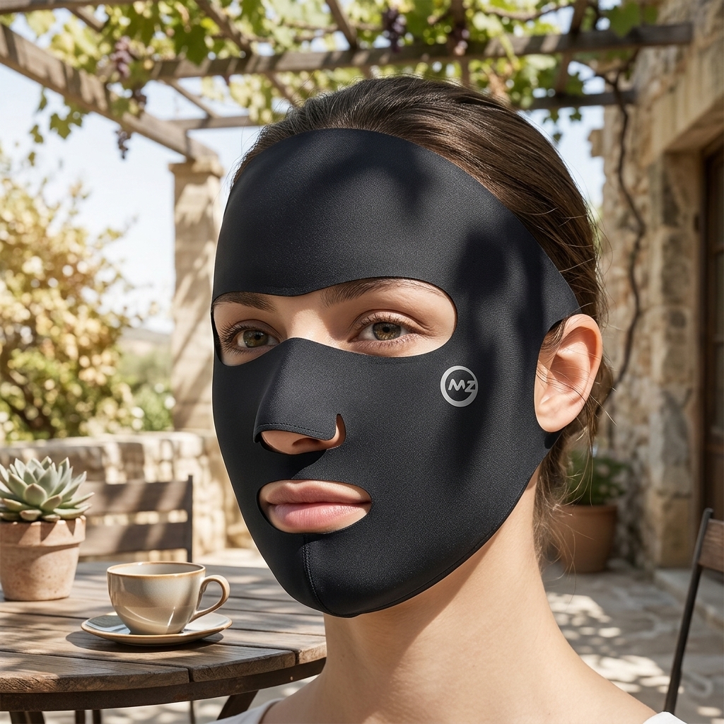 Ice Silk Sun Protection Mask F - Headband Summer Knit avis et prix