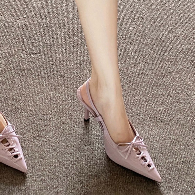 European-style Pointed-toe, Sl - Sandal Strappy Heeled avis et prix