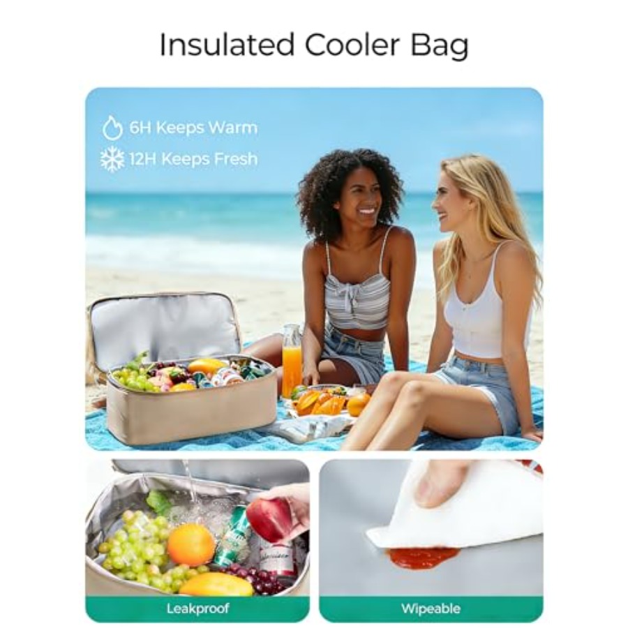 BAGSMART Beach Bag for Women M - Tote Bag Beach avis et prix