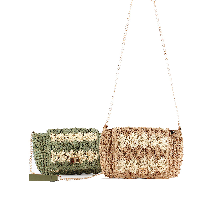 Straw Crossbody Bags for Women - Crochet Bag Raffia avis et prix