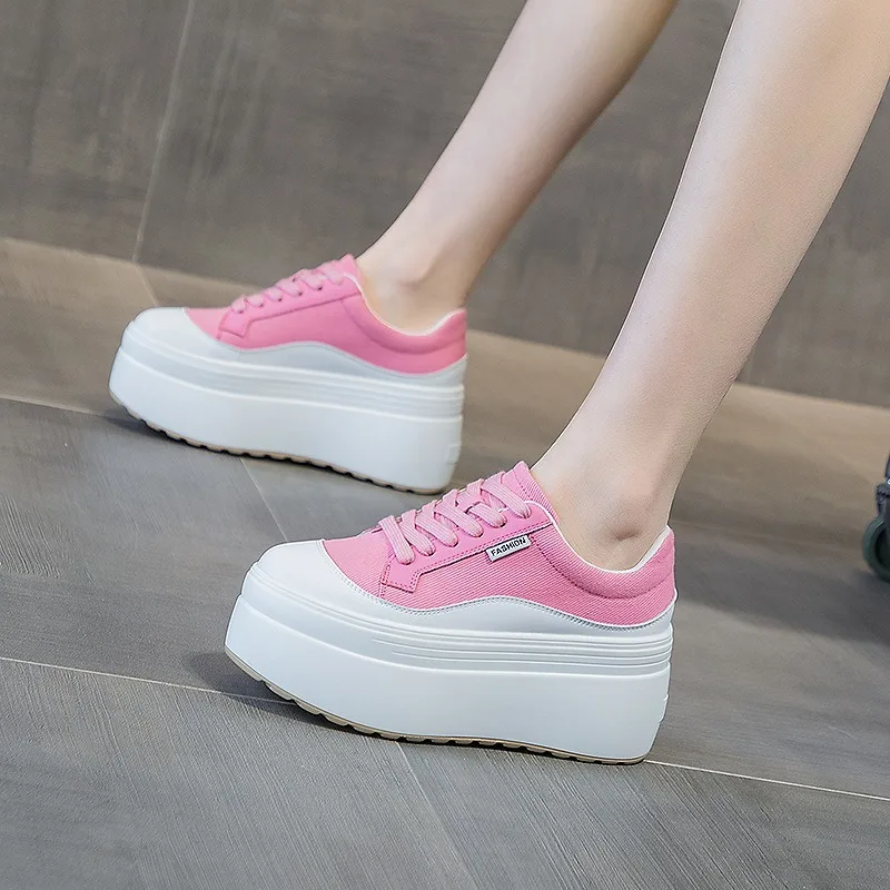 8cm New Canvas Genuine Leather - Wedge Espadrille Women avis et prix