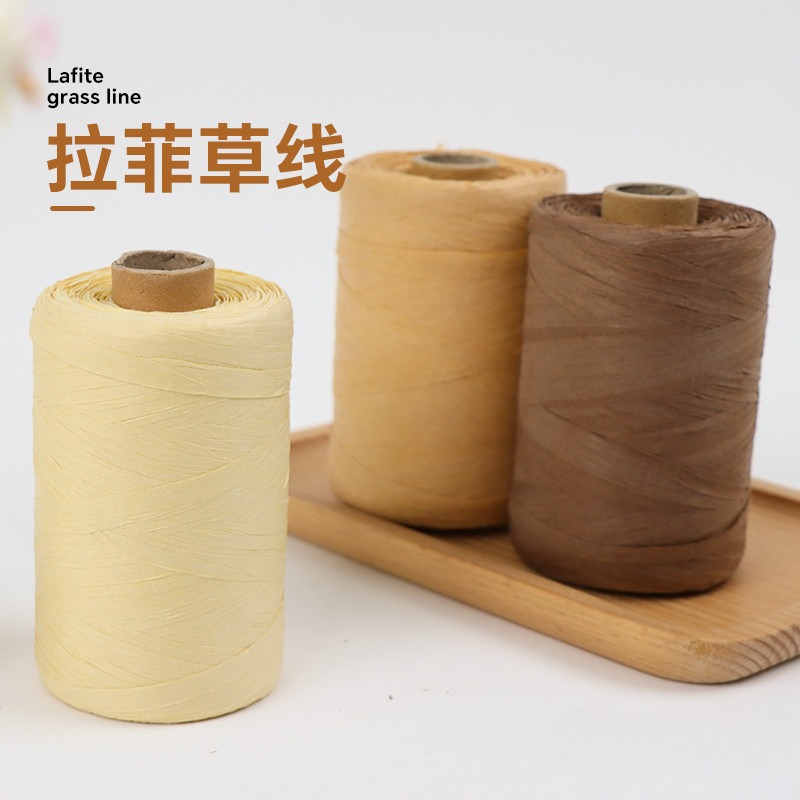 300m/150m Natural Paper Raffia - Crochet Bag Raffia avis et prix