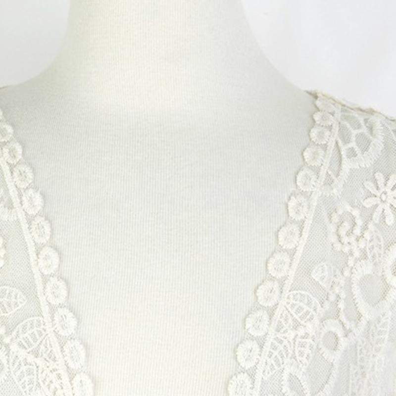 Women Lace Open Front Kimono C - Kimono Sheer Floral avis et prix