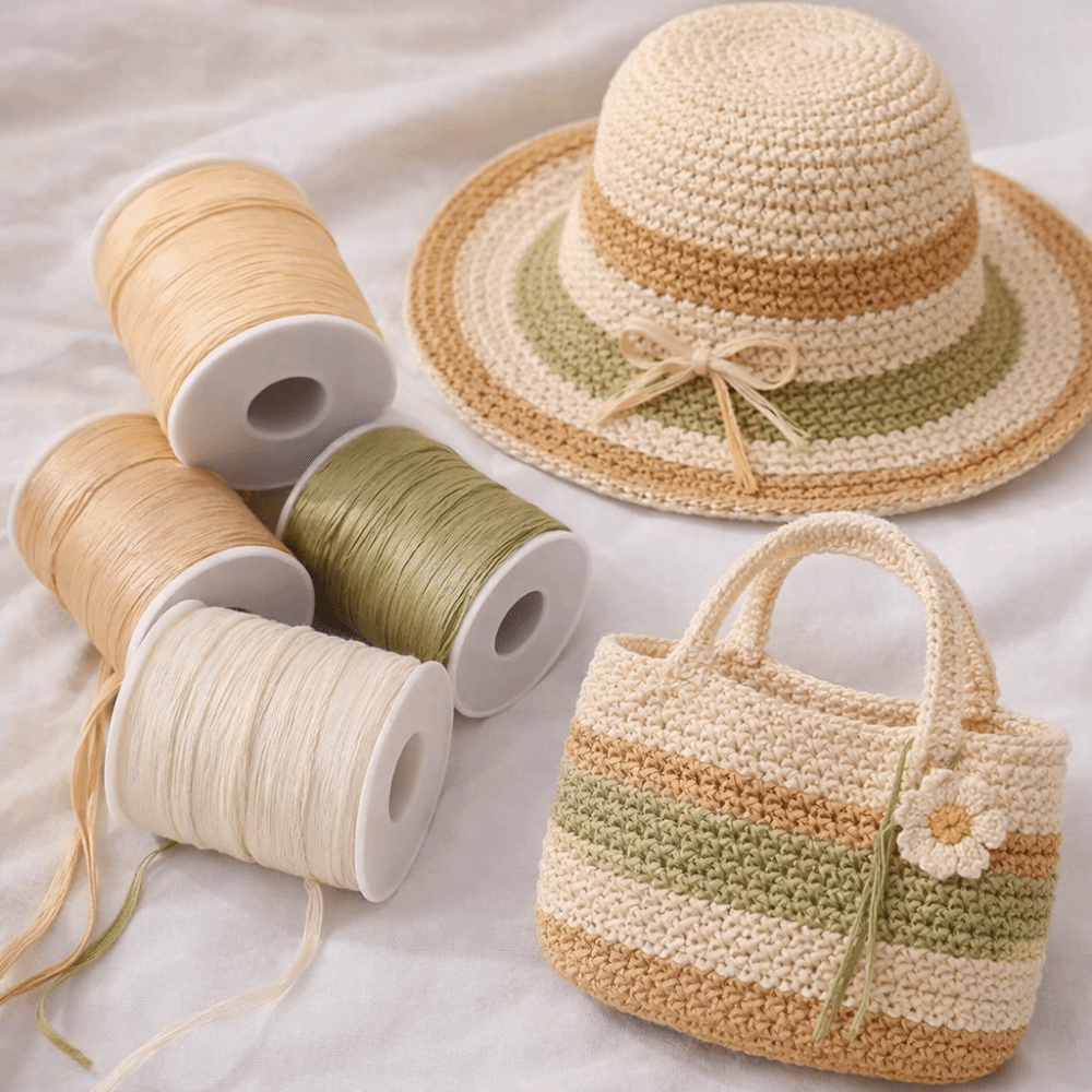 High Quality Premium Quality 1 - Crochet Bag Raffia avis et prix