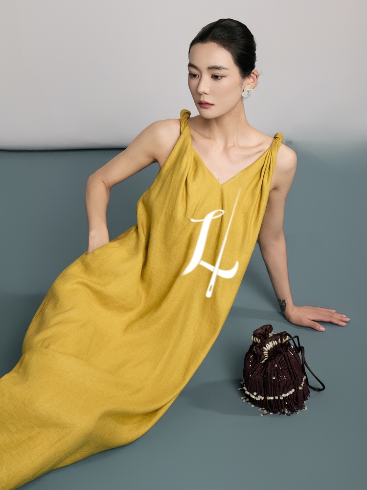Natural Linen Summer New Style - Linen Dress Wrap avis et prix