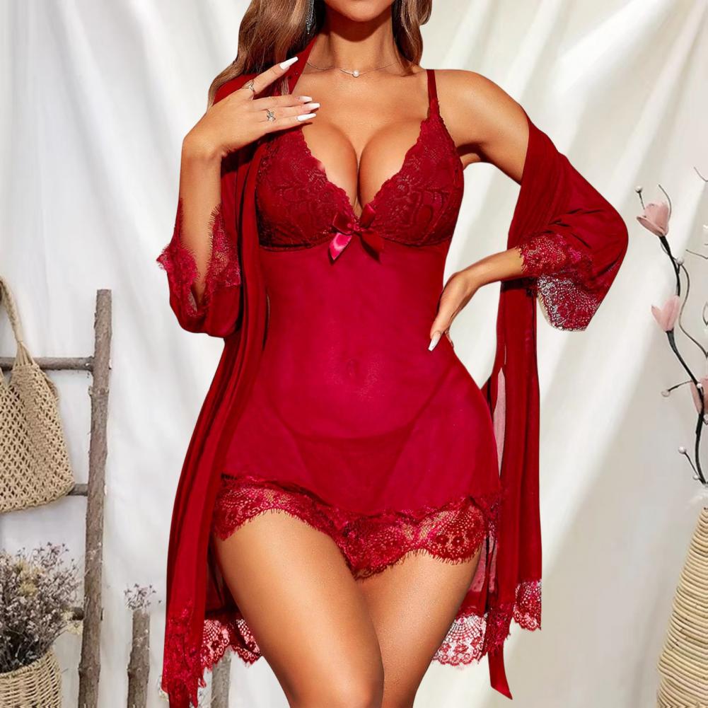Loose Fit Sweatshirt Sexy Lace - Kimono Sheer Floral avis et prix