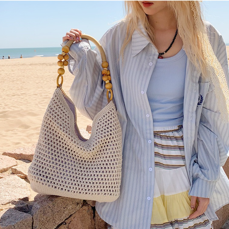 Fashion Crochet Bags for Women - Crochet Bag Raffia avis et prix