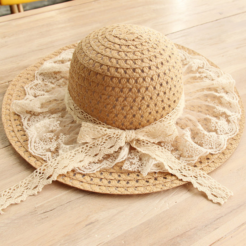 Women Lace Sun Hats For  Wide  - Hat Floppy Wide avis et prix