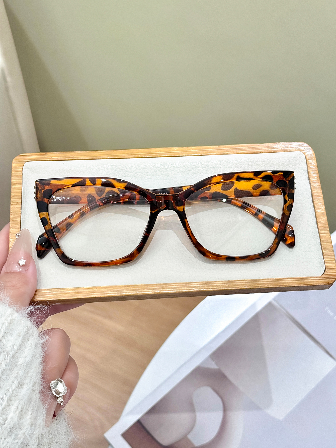 1Pc High-End Leopard Print Cat - Sunglasses Cat Eye avis et prix