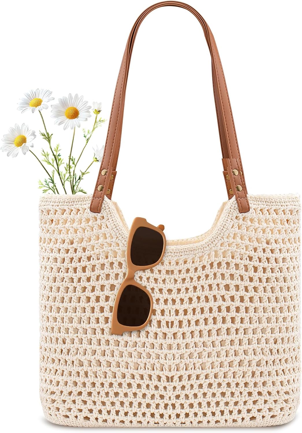 Crochet Beach Bag Purse, Boho  - Tote Bag Beach avis et prix