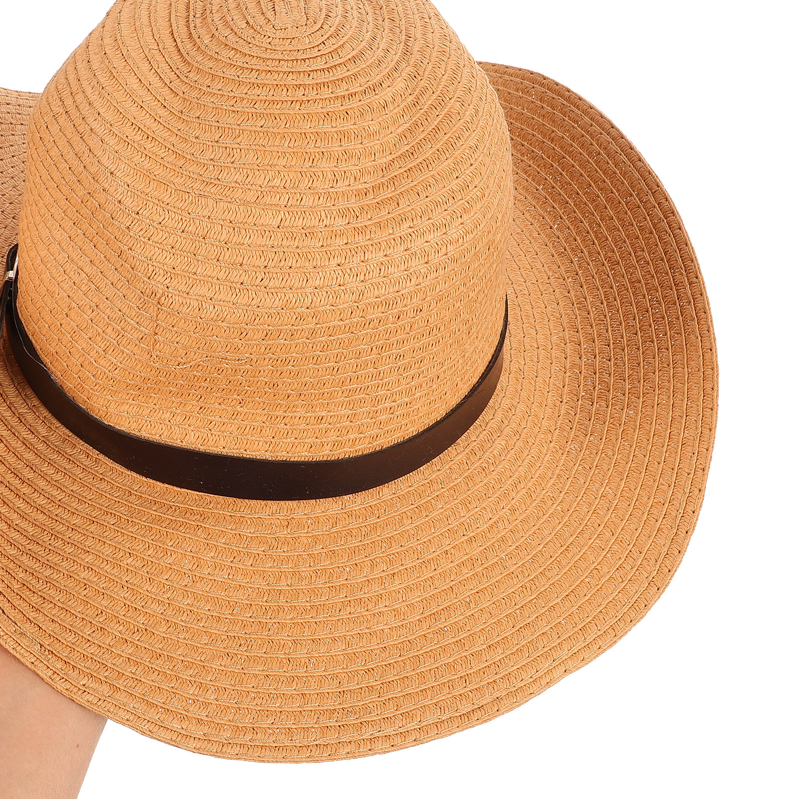 Men Wide Brim Straw Sun Hat Kh - Hat Floppy Wide avis et prix