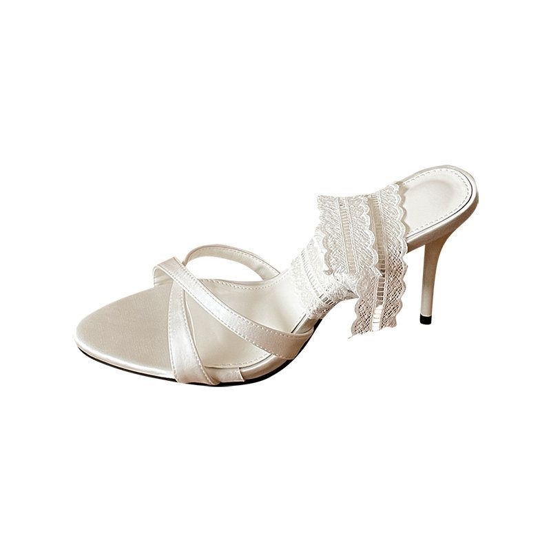 2026 New Pointed Head Strappy  - Sandal Strappy Heeled avis et prix