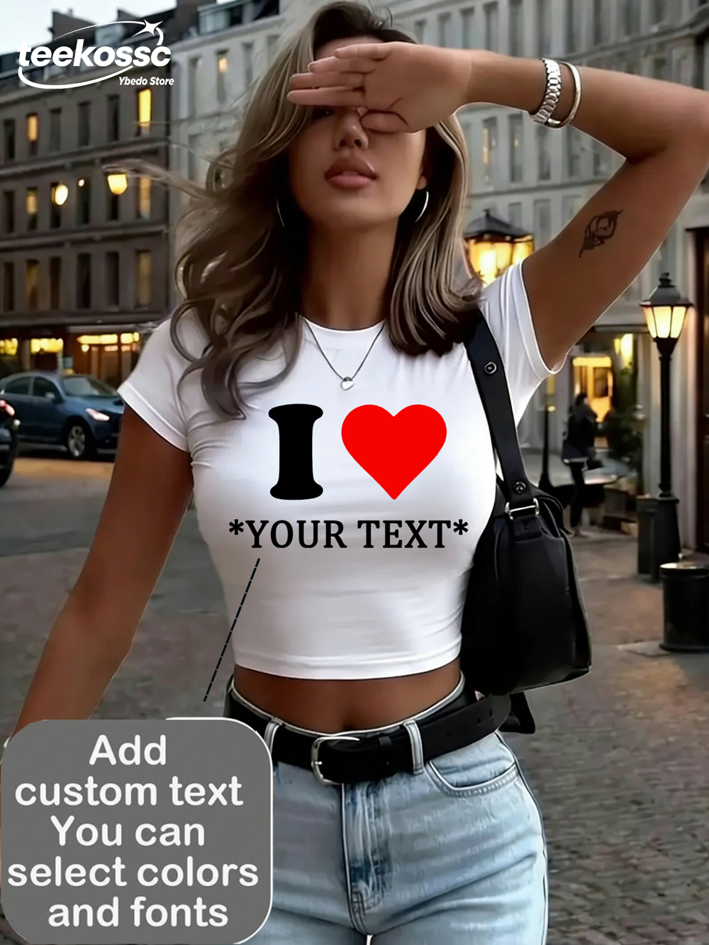 Custom Cotton Crop Tops Womens - Crop Top Crochet avis et prix