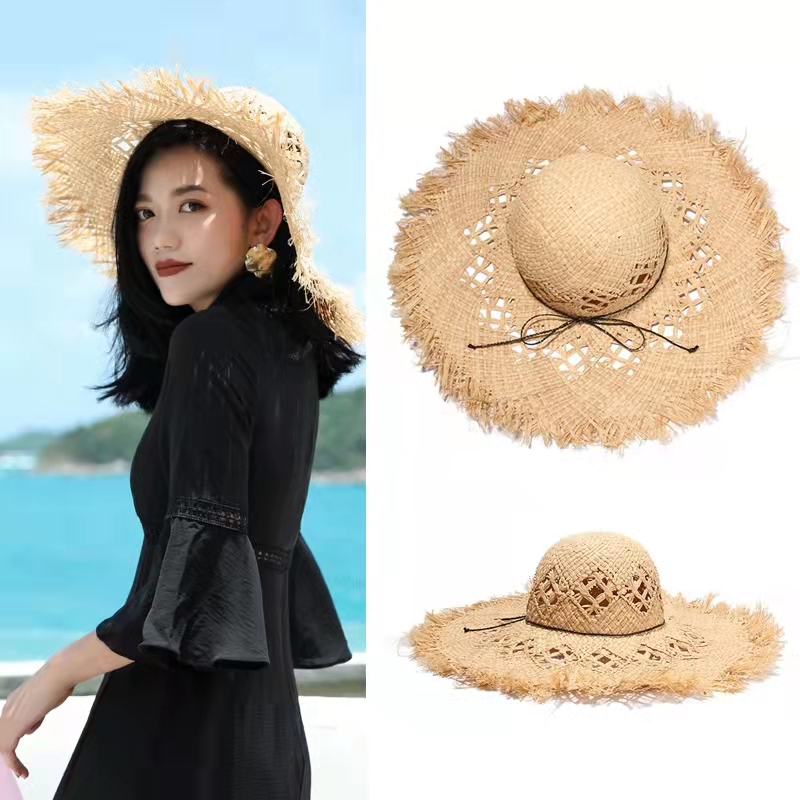 New Women Summer Natural Raffi - Hat Floppy Wide avis et prix