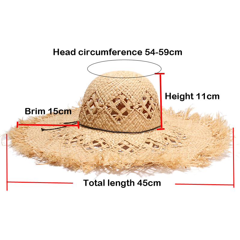 New Women Summer Natural Raffi - Hat Floppy Wide avis et prix