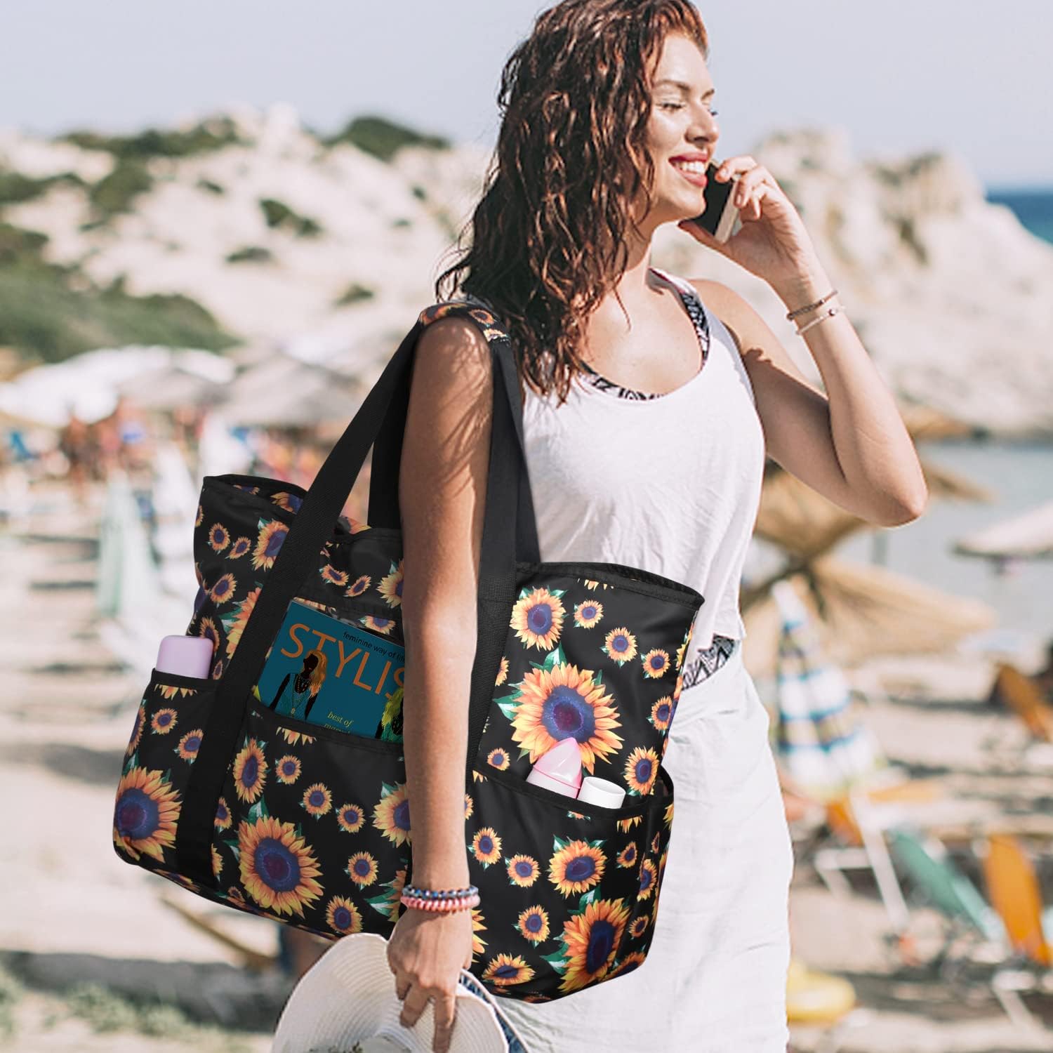 Large Beach Tote Bag for Women - Tote Bag Beach avis et prix
